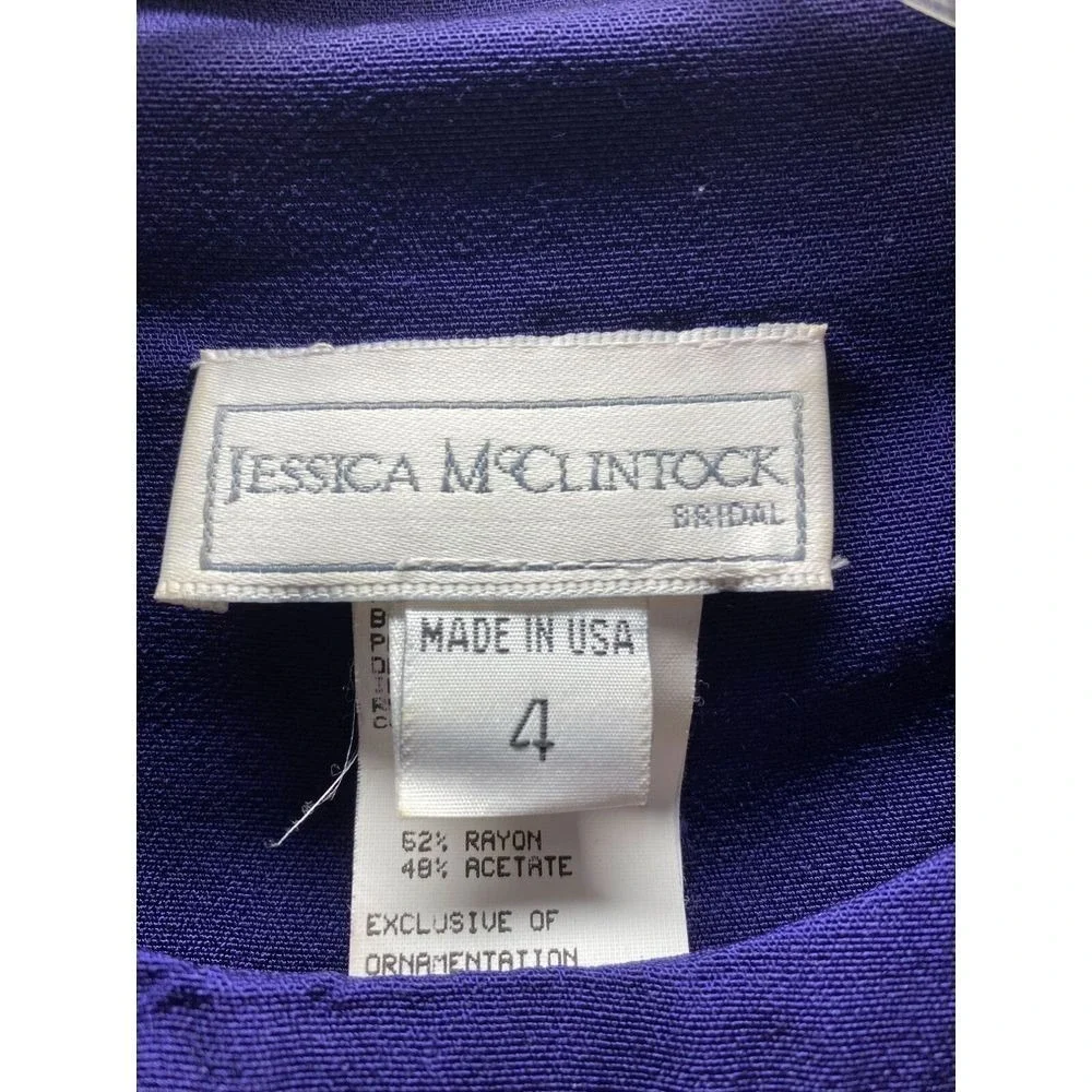 Jessica McClintock Bridal Set Size 4 *Made in USA*‎